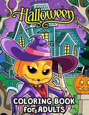 Halloween Coloring Book for Adults