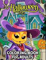 Halloween Coloring Book for Adults