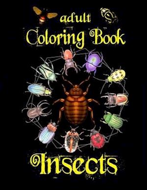 Adult Coloring Book - Insects