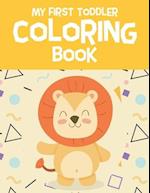 My First Toddler Coloring Book