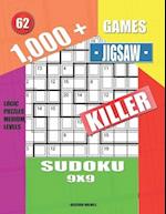 1,000 + Games jigsaw killer sudoku 9x9