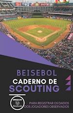 Beisebol. Caderno de Scouting