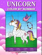 Unicorn Color By Number