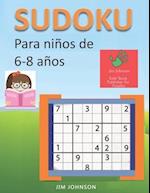 Sudoku para niños de 6 - 8 años - Lleva los rompecabezas de sudoku contigo dondequiera que vayas - 5