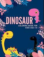 dinosaur coloring book for kids age 4-8