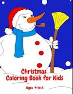 Christmas Coloring Book for Kids Ages 4 to 6