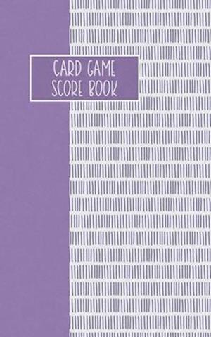 Card Game Score Book