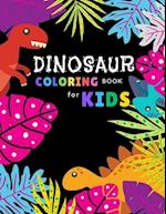 Dinosaur coloring book for kids