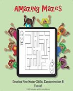 Amazing Mazes - Develop Fine Motor Skills, Concentration & Focus