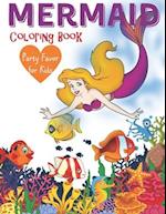 Mermaid Coloring Book Party Favor For Kids