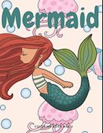 Mermaid Coloring Book Age 3