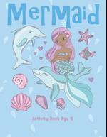 Mermaid Activity Book Age 3