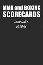 MMA and Boxing Scorecards