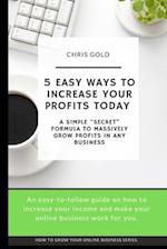 5 Easy Ways to Increase Your Profits Today