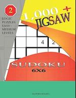 1,000 + sudoku jigsaw 6x6