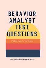 Behavior Analyst Test Questions