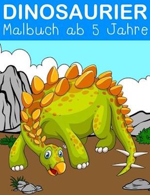 Dinosaurier Malbuch ab 5 Jahre