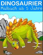 Dinosaurier Malbuch ab 5 Jahre