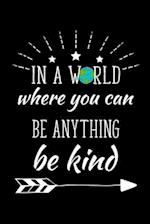 In A World Where You Can Be Kind Be Anything