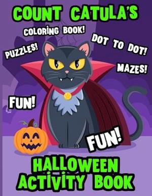 Halloween Activity And Coloring Book