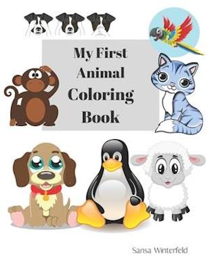 My First Animal Coloring Book