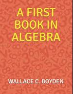 A First Book in Algebra