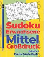 Sudoku Erwachsene Mittel Großdruck - Band 2