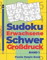 Sudoku Erwachsene Schwer Großdruck Band 1