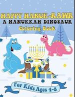 Happy Hanuk-rawr A Hanukkah Dinosaur Coloring Book