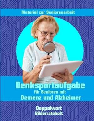 Denksportaufgabe für Senioren mit Demenz und Alzheimer