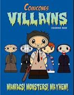 The Comicones Coloring Book: Villains 