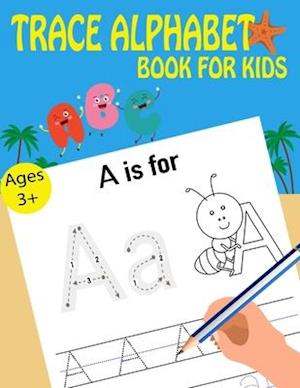 Trace Alphabet Book For Kids