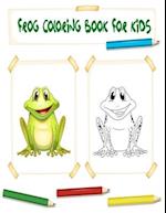 Frog Coloring Book for Kids