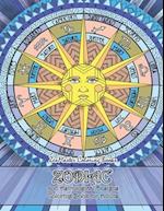Zodiac and Astrological Designs Coloring Book for Adults