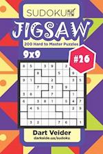 Sudoku Jigsaw - 200 Hard to Master Puzzles 9x9 (Volume 26)