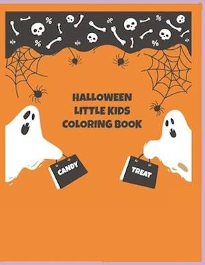 Halloween Little Kids Coloring Book