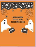 Halloween Little Kids Coloring Book