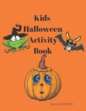 Kids Halloween Activity Book