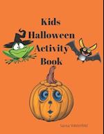 Kids Halloween Activity Book