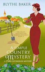 A Simple Country Mystery