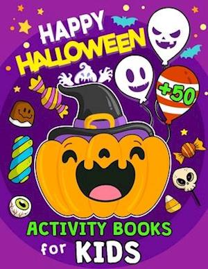 Happy Halloween Activity Books for Kids