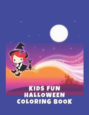 Kids Fun Halloween Coloring Book