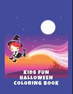 Kids Fun Halloween Coloring Book