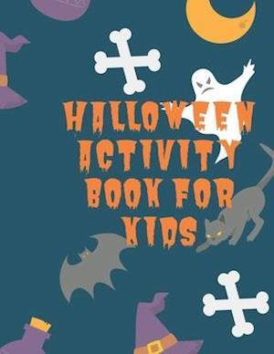 Halloween Activity Book For Kids