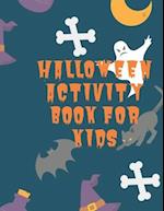 Halloween Activity Book For Kids