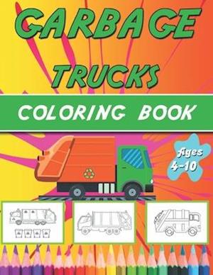 garbage truck coloring book