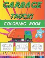 garbage truck coloring book