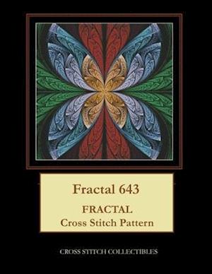 Fractal 643: Fractal Cross Stitch Pattern