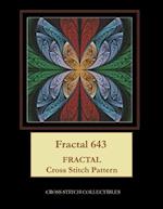 Fractal 643: Fractal Cross Stitch Pattern 