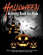 Halloween Activity Book for Kids